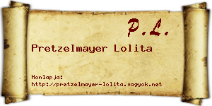 Pretzelmayer Lolita névjegykártya